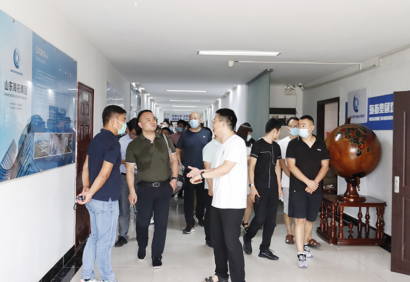 Warmly welcome the Alibaba Dream Journey team to visit HIGHTOP Group