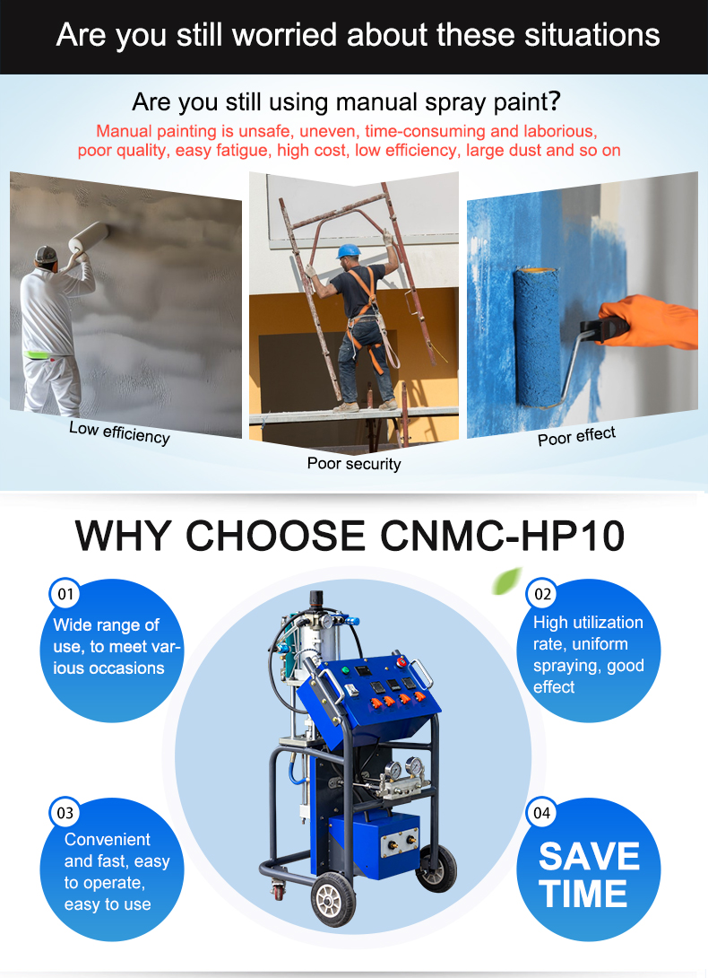 CNMC-HP10 Polyurethane foam sprayer
