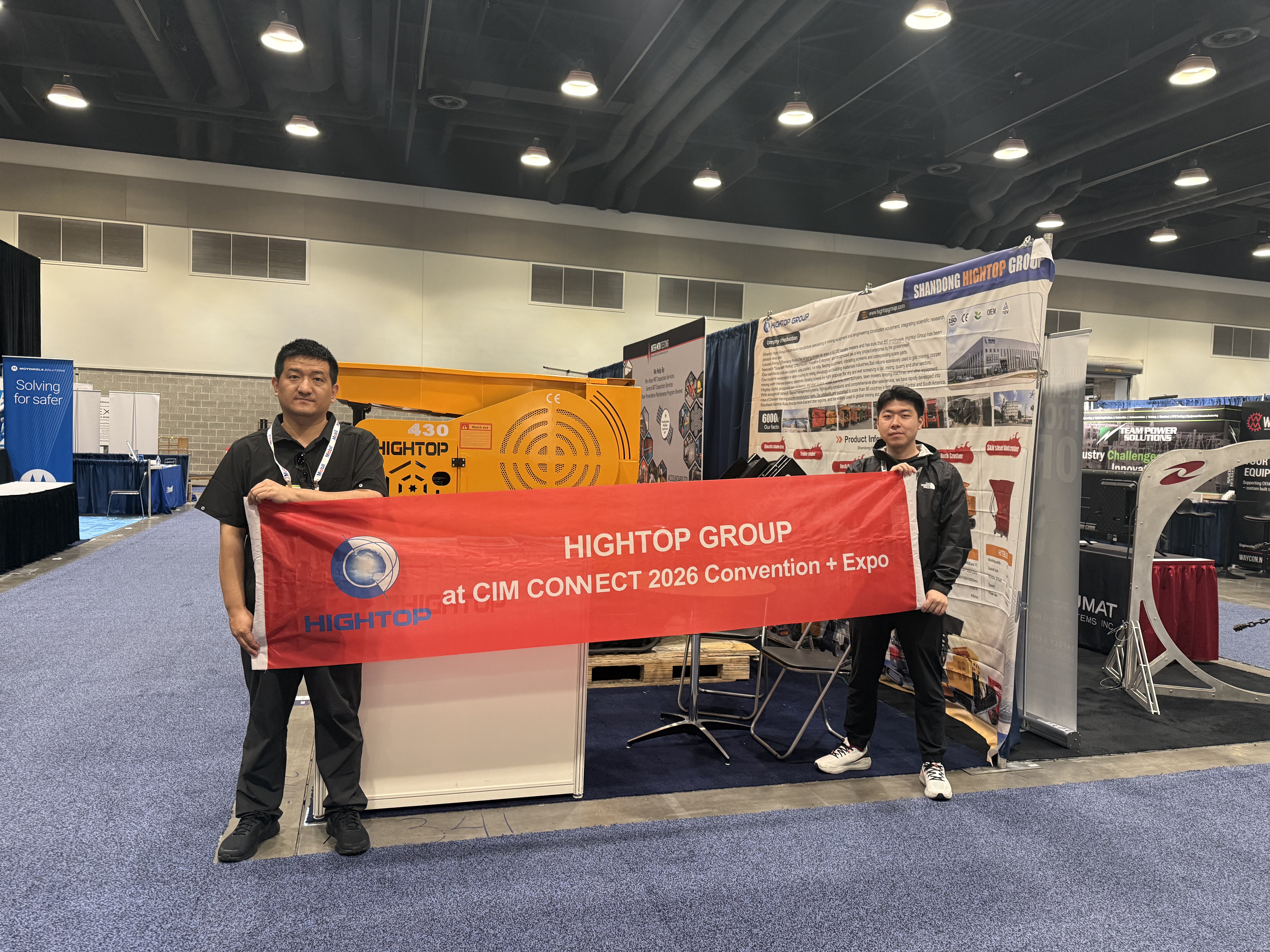 Shandong Hightop Group HTJC430 Stone Crusher Gains Attention at CIM 2026 Canada