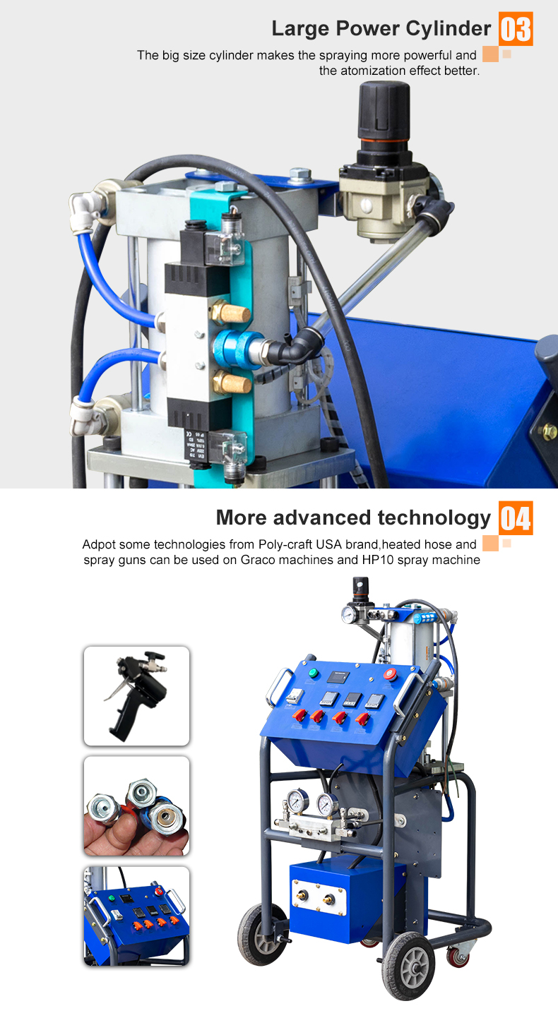 CNMC-HP10 Polyurethane foam sprayer